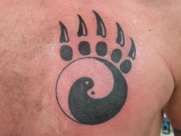 Yin Yang Paw Design