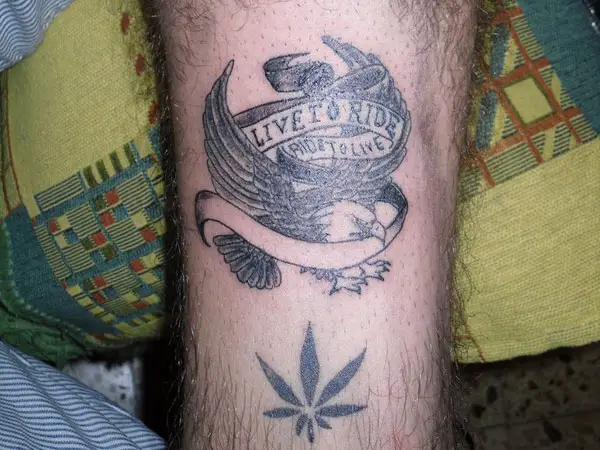 Leg Tattoo