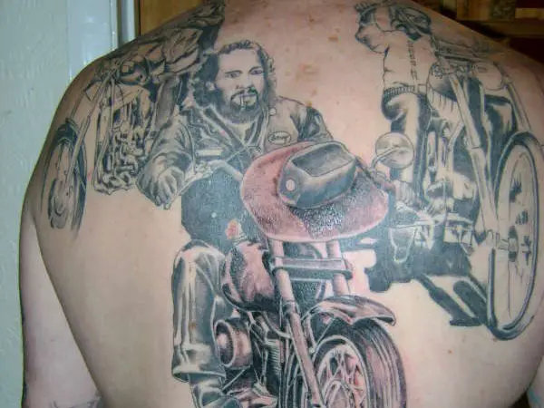 Outlaw Biker Tattoo