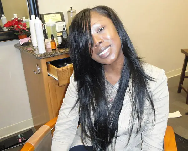 Long hair black dirty talk