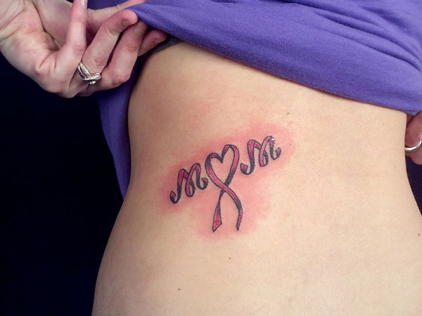 26 memorable Cancer Ribbon Tattoos that Will Bring a Tear to your Eye