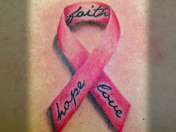 Cancer Ribbon Tattoos - Design Press - Designs with Images