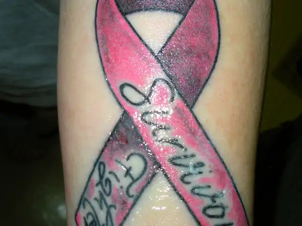 Celtic Pink Breast Cancer Ribbon Tattoo Design  LuckyFish Art