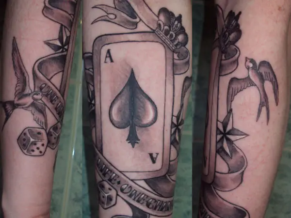 Playing Card Tattoo Designs Meanings and Ideas  Jewelry Marquis