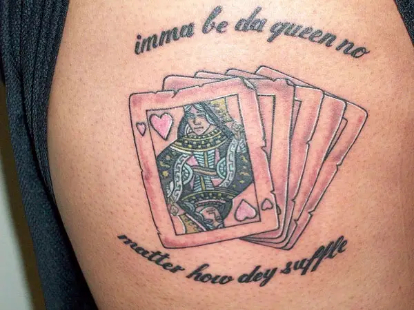 Card Tattoos 25 Addictive Collections Design Press