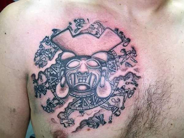 40 Aztec Tattoo Meaning  Design Ideas 2023 Updated  Saved Tattoo