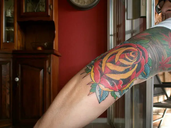 Gorgeous Elbow Tattoo