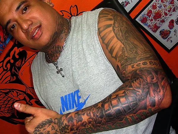 Tattoo uploaded by Kenneth Devera Jr  FilipinoAmerican flag  Tattoodo