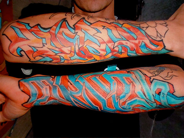 Colorful Forearms