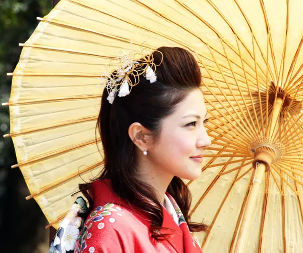 Traditional Japanese Girl