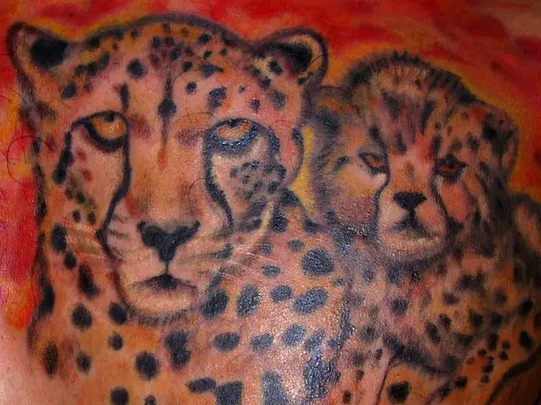 Leopard Family Tattoo