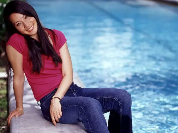 Lucy by the Pool