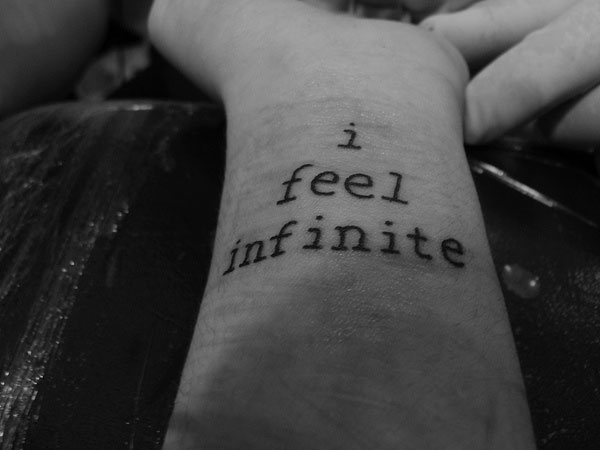 I Feel Infinite tattoo