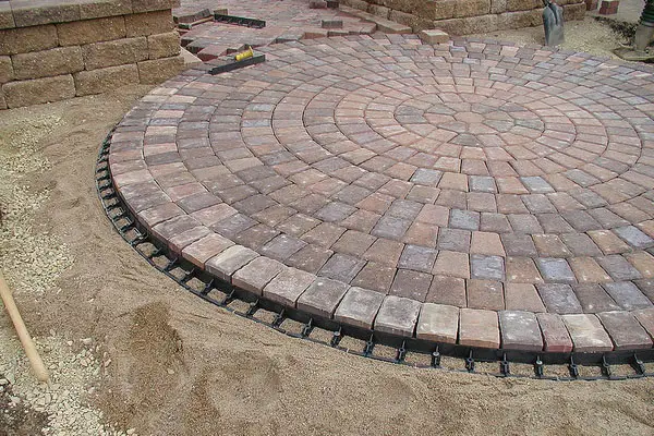 Paver Patio Designs 30 Stupendous Collections Slodive Round Design