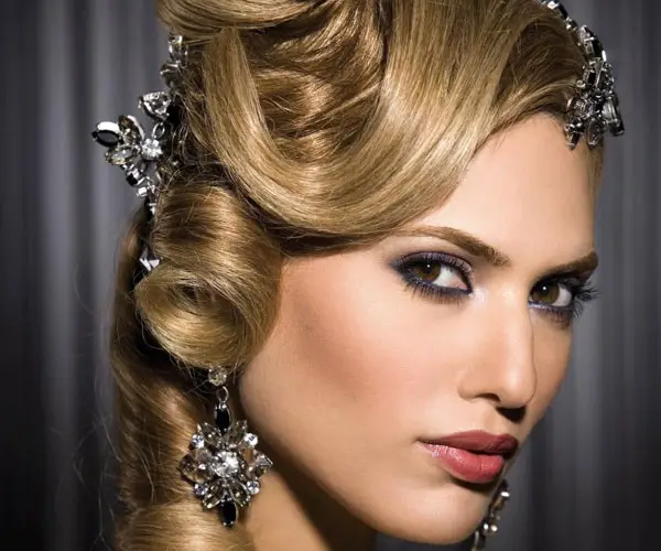 Princess Hairstyle Closeup