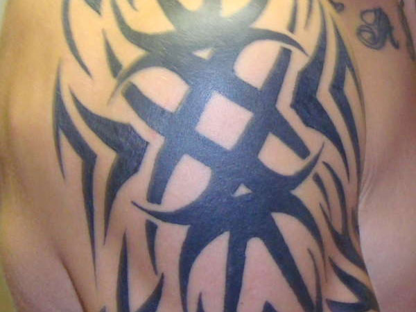 Distinct Tribal Tattoo
