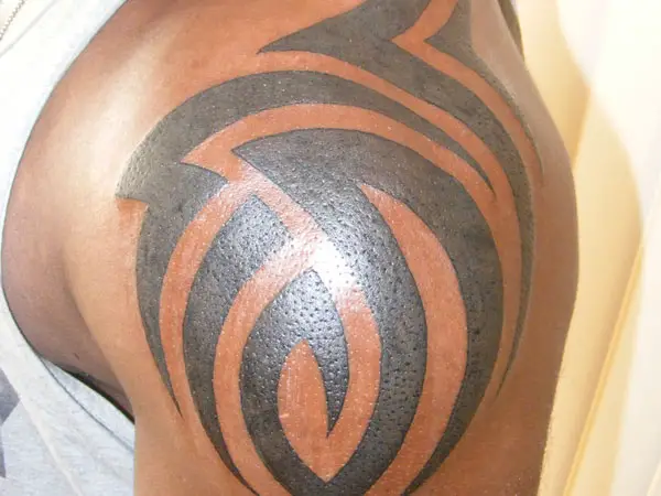 Tribal Design Tattoo