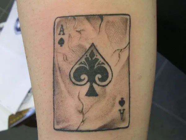 10 ideas for poker card tattoos | Habwin