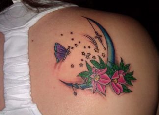20 Exciting Butterfly and Flower Tattoos