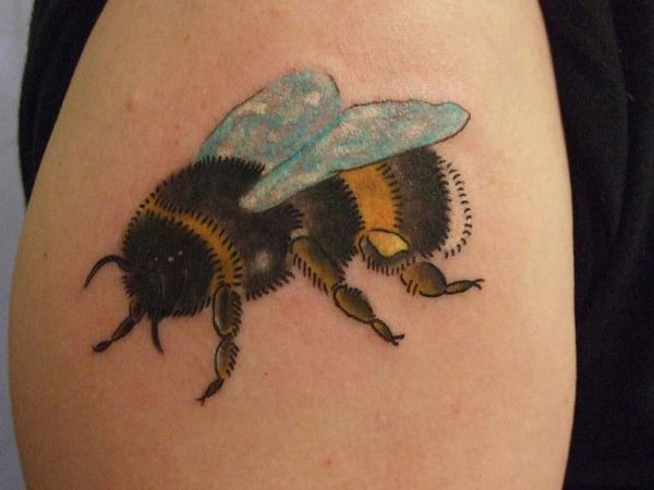 Bumble Bee Tattoos - 25 Cool Collections | Design Press