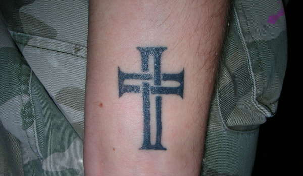 A Cross Tattoo
