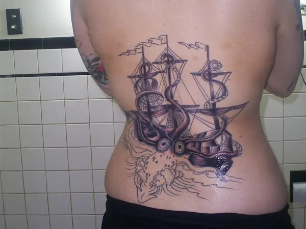 Halo Ship Tattoo