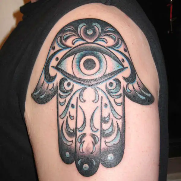 Hamsa Hand Tattoo Designs Ideas and Meanings  All you need to know about Hamsa  Tattoos  Tattoo Me Now