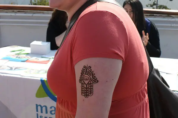 Hamsa Arm Tattoo