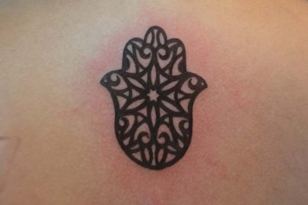 Six Petal Flower Hamsa