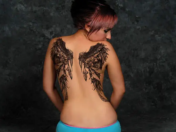 Hot Back Tattoo