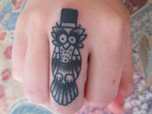 Middle Finger Tattoo