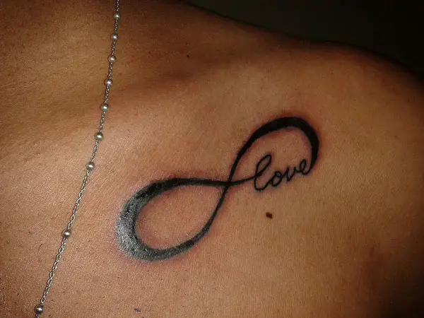 Infinity Love on Chest
