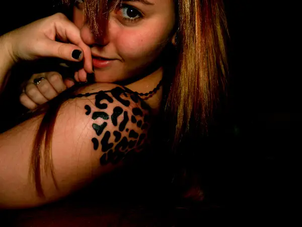 Tattoo She Leopard