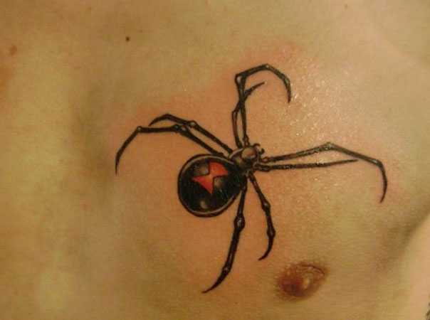 Tattoo uploaded by Carlos Lavidaloso Hood  Full color black widow hand  jammer  Tattoodo