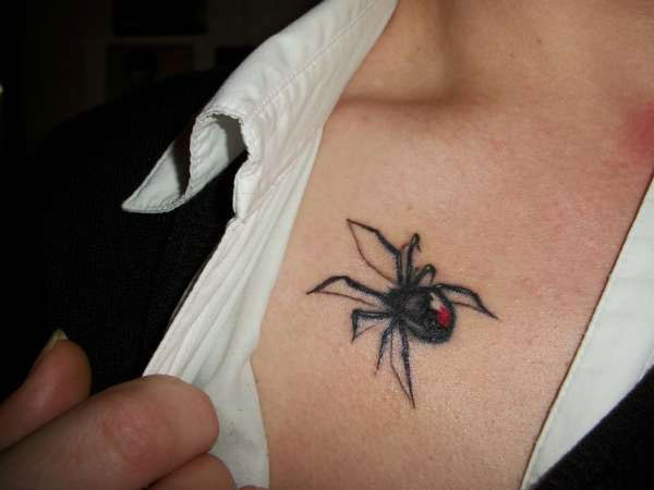25 Astonishing Black Widow Tattoo Designs - SloDive