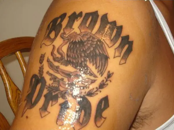 Mexican Flag Tattoos