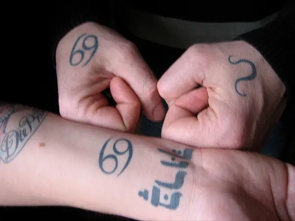 Hand And Wrist 69 Tattoo