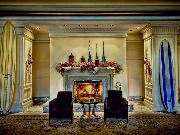 Ornate Fireplace