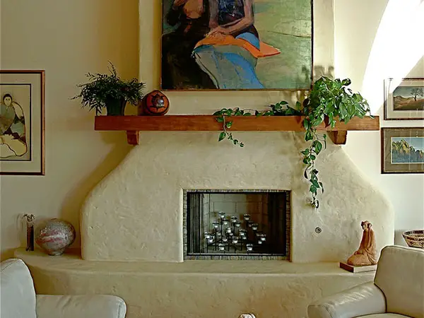 Delicate Fireplace Surround