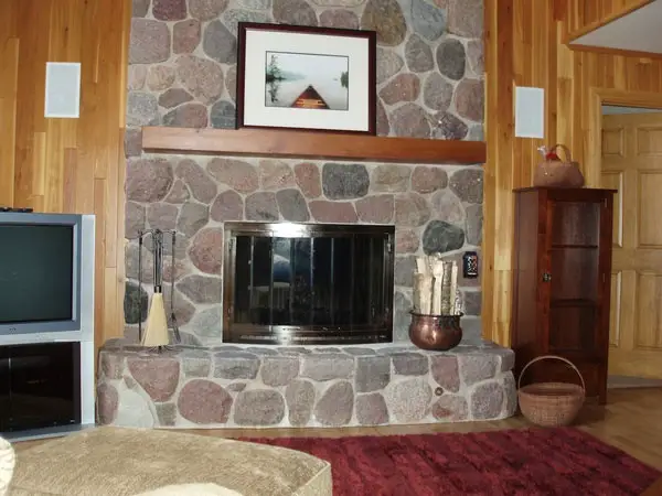 Stony Surround Fireplace