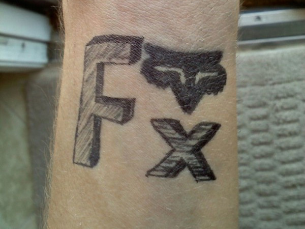 Unique Fox Racing Tattoo