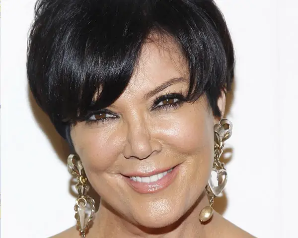 Kris Jenner Soft Bangs