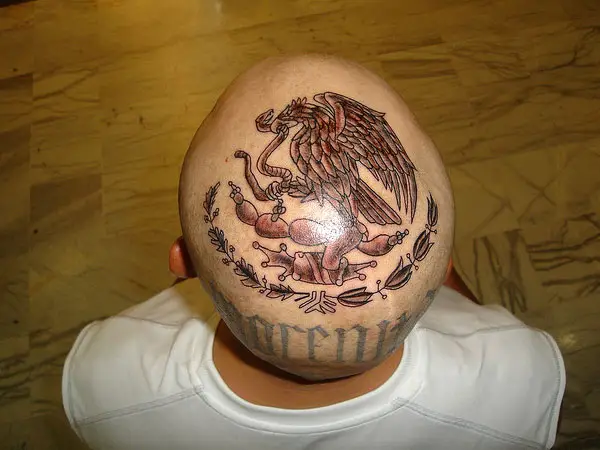 Head Eagle Tattoo