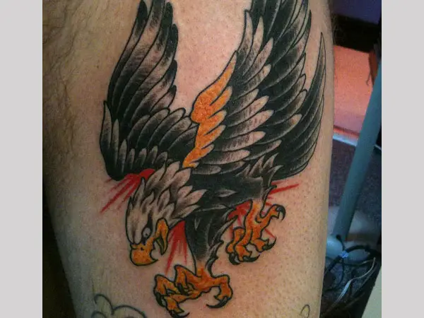 Fierce Eagle Tattoo