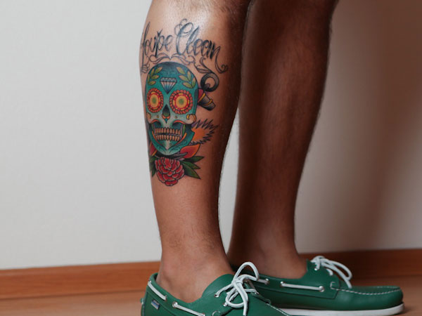 Lower Leg Tattoo  Viliam Gerbery  TrueArtists