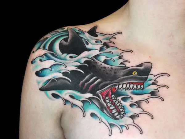 Top 78 shark tattoo traditional  thtantai2