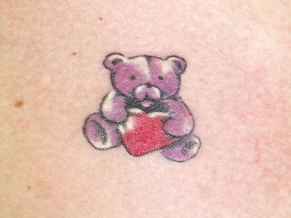 teddy bear tattoo