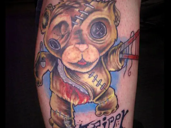 Intense Bear Tattoo