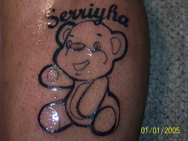 60 Fascinating Teddy Bear Tattoos With Symbolism  Tattoo Twist