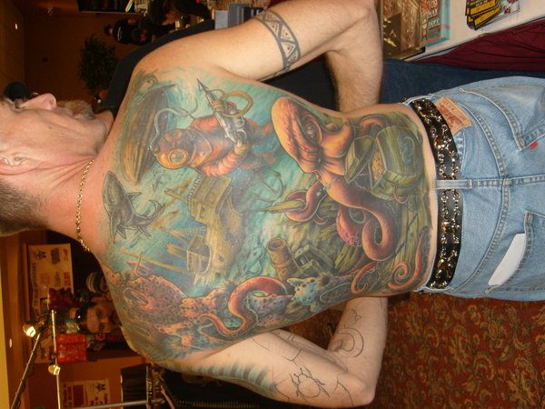 Black and Grey Underwater Scuba Dive Tattoo Sleeve  Sleeve tattoos Ocean  sleeve tattoos Tattoo sleeve filler